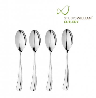 STUDIO WILLIAM Larch Mirror - Dessert Spoon 188 mm. (4 pieces/set)