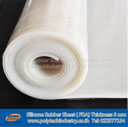 Silicone Rubber Sheet 8 mm