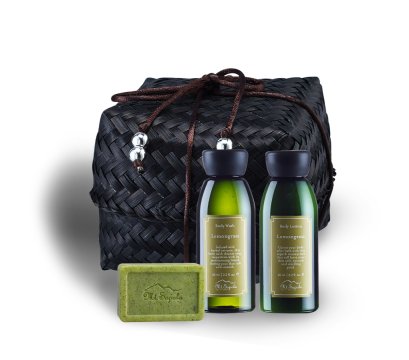 Small Bamboo Gift Set, Lemongrass