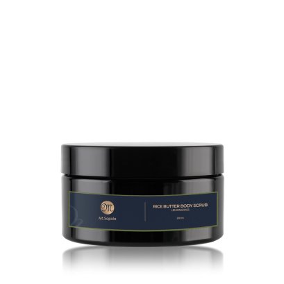 Body Rice Butter Scrub, Lemongrass 200 g