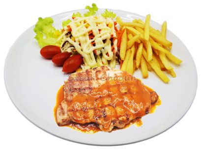 สเต็กหมูบาร์บีคิว