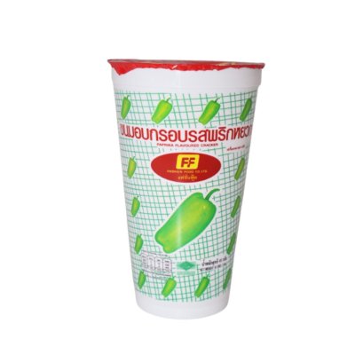 ขนมอบกรอบ รสพริกหยวก แบบถ้วย