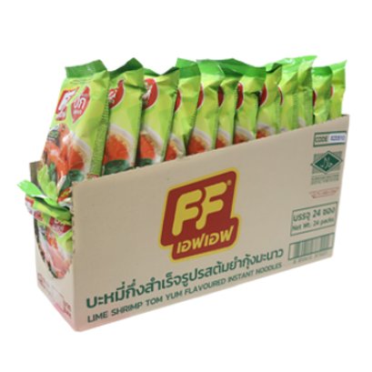 บะหมี่รสต้มยำกุ้งมะนาว