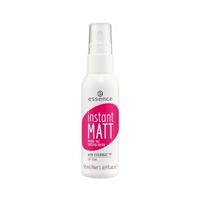 essence instant matt make-up setting spray