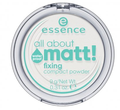 essence all about matt! fixing compact powder waterproof