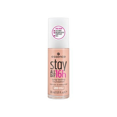 essence stay ALL DAY 16h long-lasting Foundation 20 - เอสเซนส์สเตย์ออลเดย์16อาวลองลาสติ้งฟาวเดชั่น20