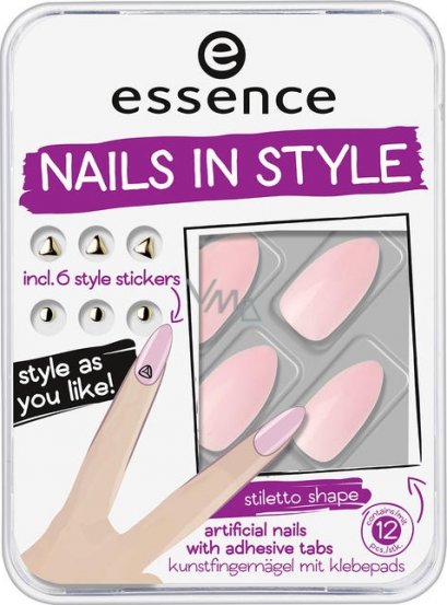 essence nails in style 03 - เอสเซนส์เนลส์อินสไตล์ 03