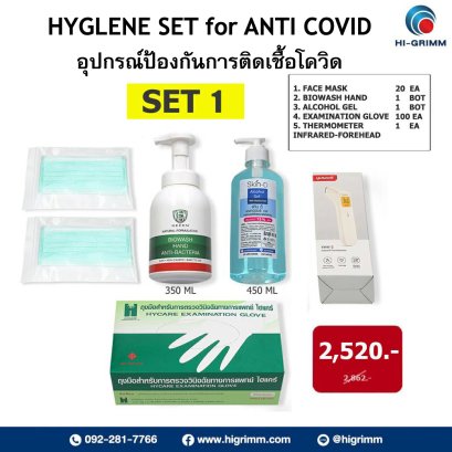 HYGIENE SET for ANTI COVIT 1