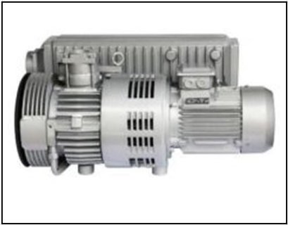 Oil rotary vane vacuum pump