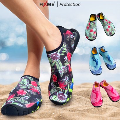 (ปกป้องเท้า) รองเท้าดำน้ำ  รองเท้าเดินชายหาด  รองเท้าว่ายน้ำ  รองเท้าเที่ยวทะเล