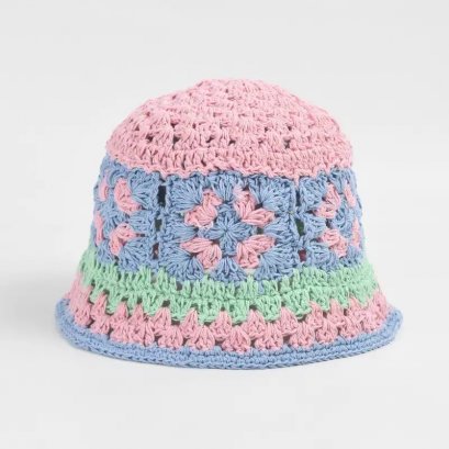 Le soleil Crochet Bucket Hat