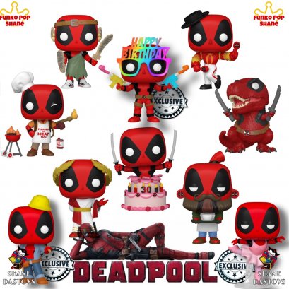 Funko Pop! MARVEL : Deadpool 30th Anniversary