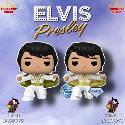 Funko Pop! ROCKS : Elvis Presley Pharoah Suit
