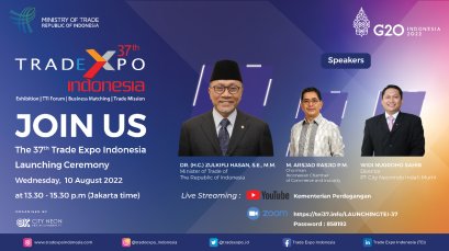 เปิดตัว 37 Trade Expo Indonesia