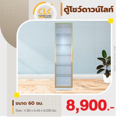 ตู้โชว์ดาวน์ไลท์ 60 ซม.
