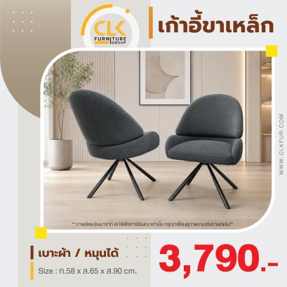เก้าอี้ขาเหล็ก