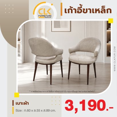 เก้าอี้ขาเหล็ก