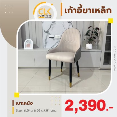 เก้าอี้ขาเหล็ก