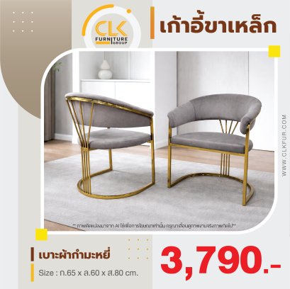 เก้าอี้ขาเหล็ก