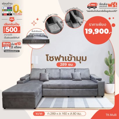 โซฟาเข้ามุม 289 ซม.