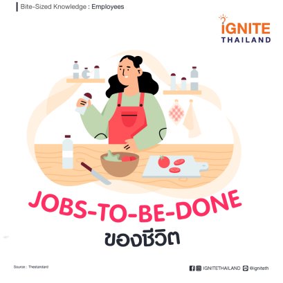Jobs-to-be-Done ของชีวิต