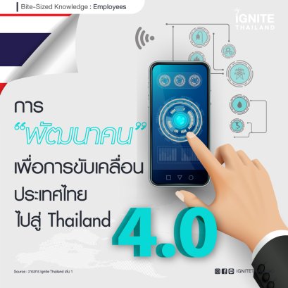 การพัฒนาคนเพื่อการขับเคลื่อนประเทศไทยไปสู่ Thailand 4.0