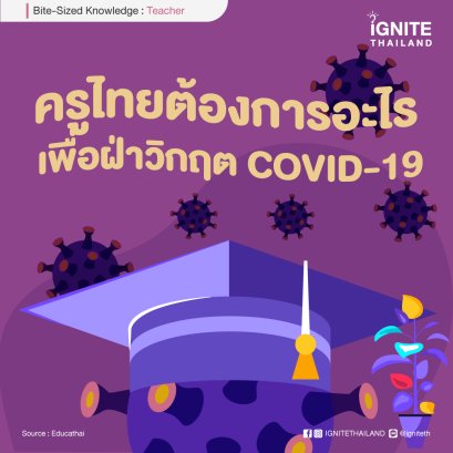 ครูไทยต้องการอะไร เพื่อฝ่าวิกฤต COVID-19