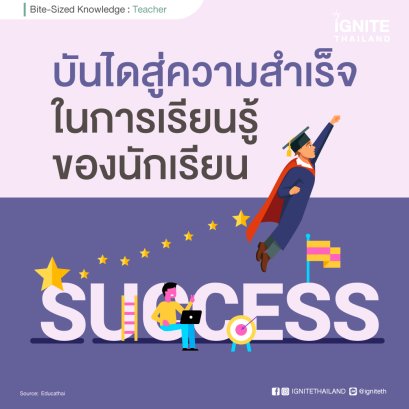 Scaffolding บันไดสู่ความสำเร็จในการเรียนรู้ของนักเรียน