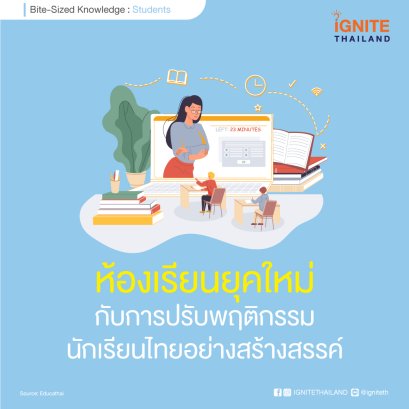 ห้องเรียนยุคใหม่กับการปรับพฤติกรรมนักเรียนไทยอย่างสร้างสรรค์