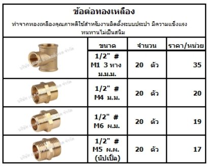 ข้อต่อทองเหลือง,หน้าหลักประปา, ระบบน้ำท่อพีวีซี, ท่อประปาท่อพีวีซีสีฟ้า ระบบประปา, ข้อต่อตรงหน้าจาน พีวีซี,ข้อต่อเกลียว,ท่อพีวีซี-ข้อต่อ,ข้อต่อทองเหลือง ,ข้อลด,ทองเหลืองเกลียวนอก–ใน,ข้องอทองเหลือง,ข้อต่อตรง, ข้องอ, ข่อต่อ3ทาง, ข้อต่อ4ทาง,ข้อต่อสามทางPVCเก