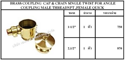 CAP & CHAIN FOR ANGLE