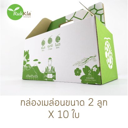 กล่องเมล่อน 2 ลูก X 10 ใบ