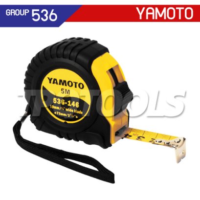 YMT-536-1460K ตลับเมตรวัดระยะ 5 เมตร ซม./มิล