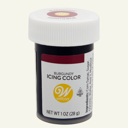 สีผสมอาหารชนิดเจล สีเบอร์กันดี 1 ออนซ์