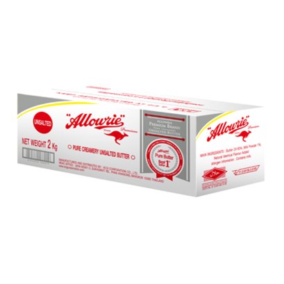 Allowrie Premium Unsalted Butter 2kg