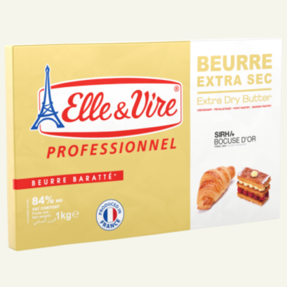 Elle&Vire เนยจืดชนิด เอ็กซ์ตร้า ดราย