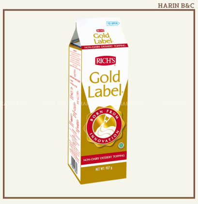 ริชส์ วิปทอปปิ้ง โกลด์ เลเบิ้ล 907 กรัม