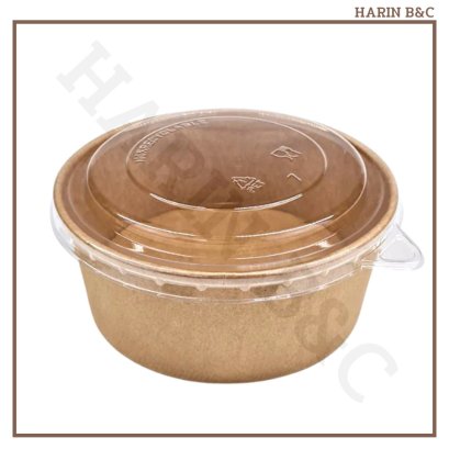 ถ้วยกระดาษคราฟท์  750มล.