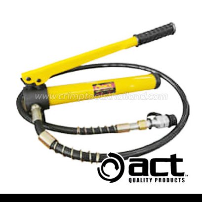 ACT-600PS ปั๊มไฮโดรลิคมือโยก (ONE WAY VALVE) ใช้กับน้ำมัน 280CC กำลังอัด 600BAR / 8700PSI "ACT"