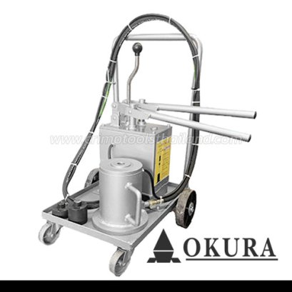 E-OK-HF-J60T แม่แรงแยกส่วนไฮโดรลิค ขนาด 60 ตัน แบบรถเข็น (ออโต้) &quot;OKURA&quot;