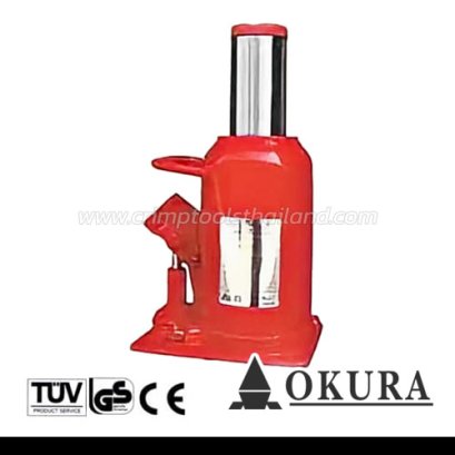 WHJ-15 แม่แรงกระปุกทรงสูง ขนาด 15 ตัน "OKURA"