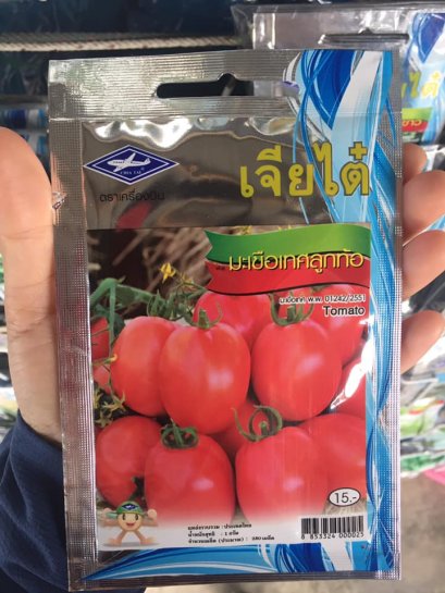 เมล็ดพันธ์ุมะเขือเทศลูกท้อ