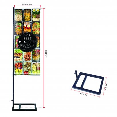 Flagpole / J- Flag / Poster Stand 