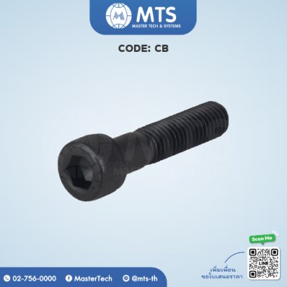 Socket Head Cab Screws สกรูหัวจม (CB)
