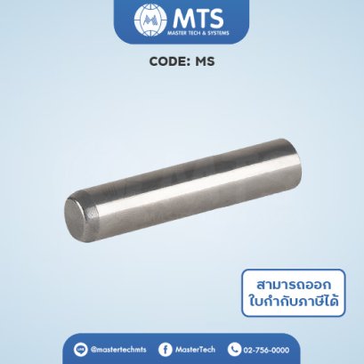 Dowel Pins โดเวลพินแบบตัน (MS)