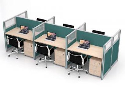 โต๊ะทำงานกลุ่ม 2ที่นั่ง