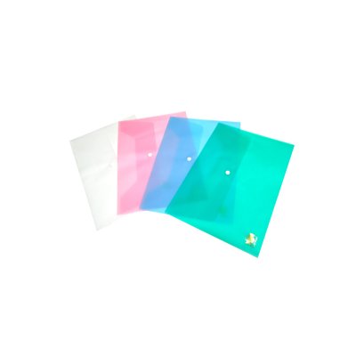 แฟ้มกระเป๋ากระดุมสีพื้นF4#N125