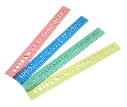 ไม้บรรทัดลายฉลุ