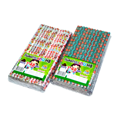 ดินสอดําการ์ตูน HB 1*48