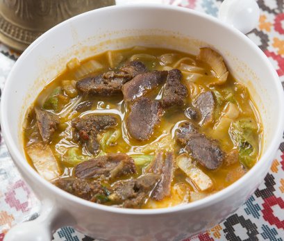 Mutton Thukpa Noodle Soup